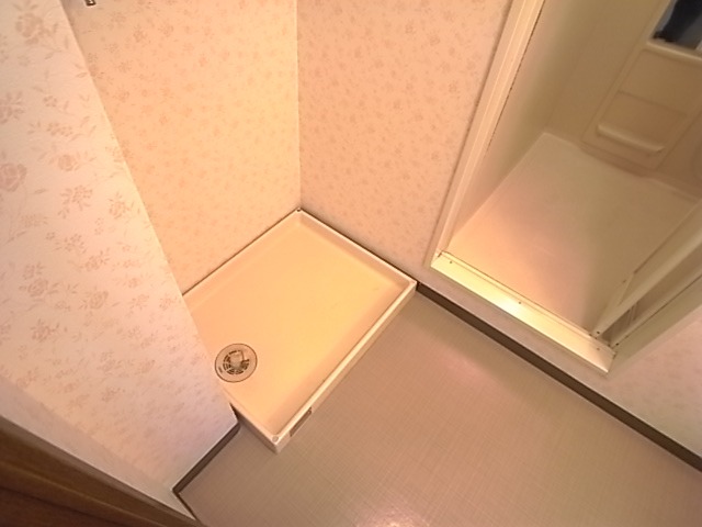 室内洗濯機置場があります