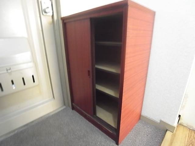 玄関収納もばっちりです。