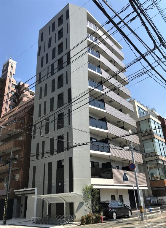 存在感のある建物です。