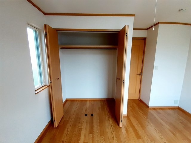 クローゼット完備。