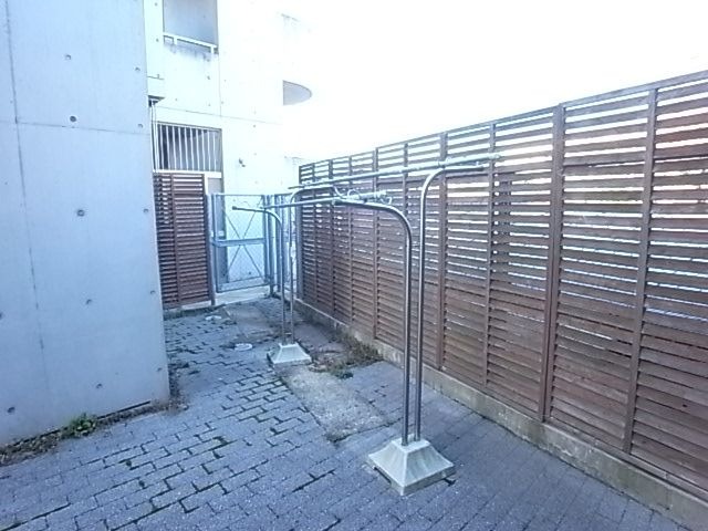 洗濯物はこちらです。
