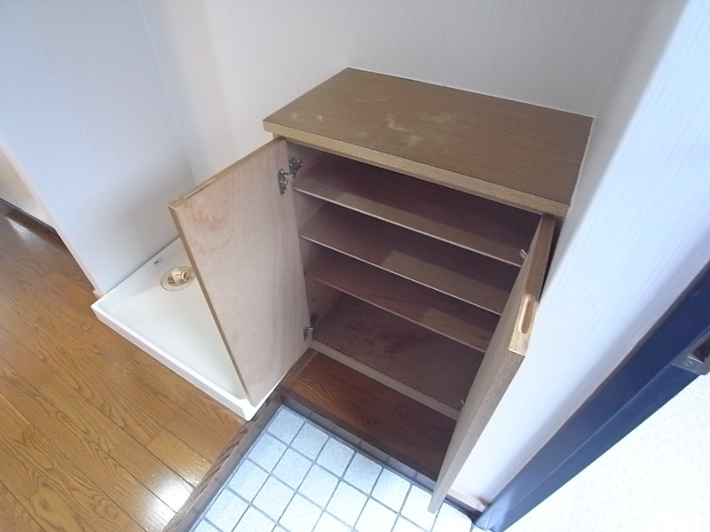 玄関収納もばっちりです