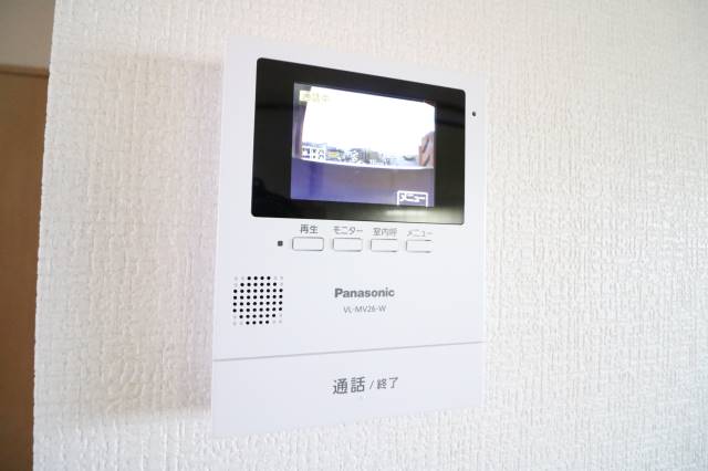 TVモニタ付きで安心です