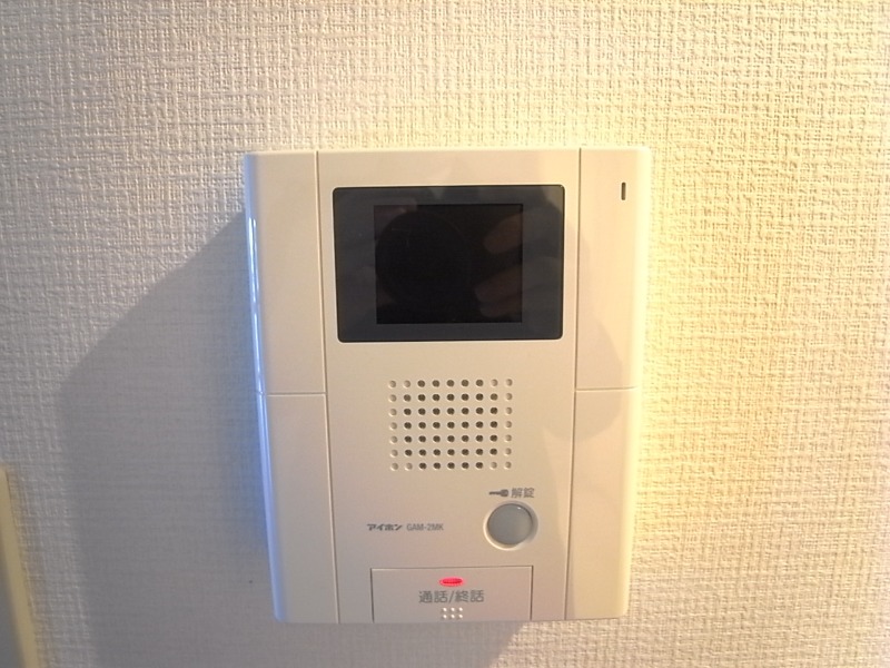 モニター付きで安心。