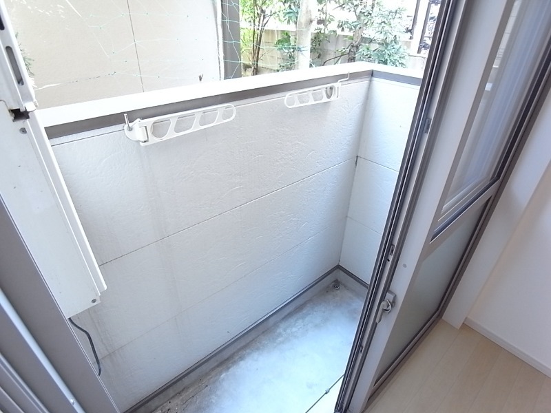 洗濯物はこちらで。