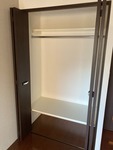 お洋服が多い方でも楽々収納できます
