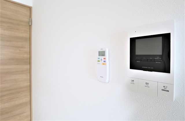 ＴＶモニターホン付きで来客をしっかりと確認できます