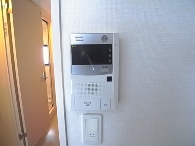 モニター付きで安心。