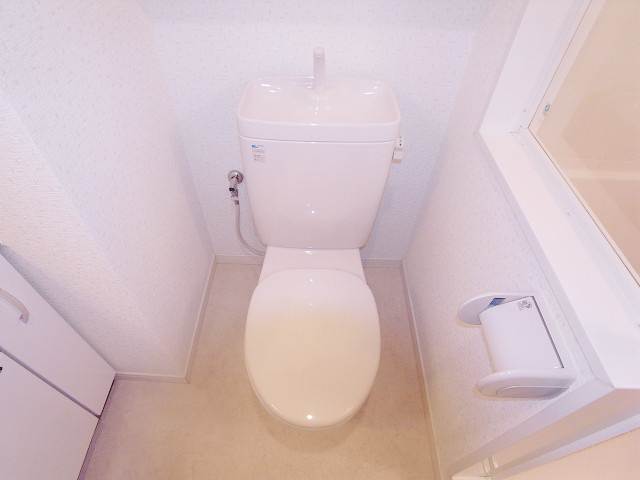 清潔感のあるトイレです