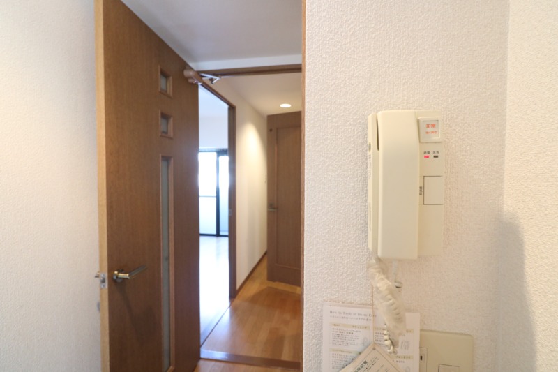 来客時はこちらで確認します。