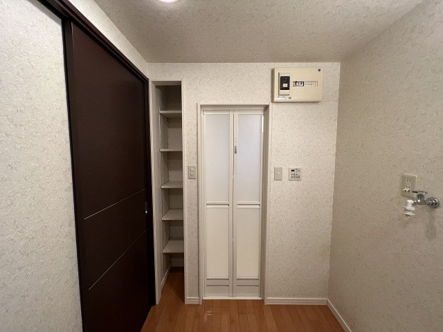 洗濯機も置けます。