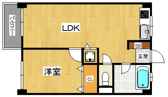 間取や内装は現状を優先します
