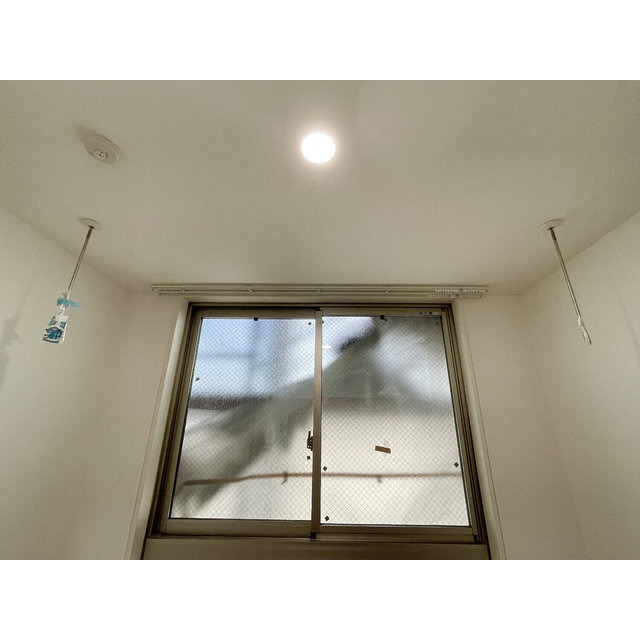 サンルーム付きで雨を気にせず洗濯物が干せます
