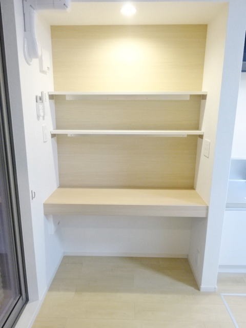 家電など置けますね。