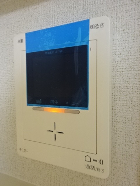 モニター付きで安心。