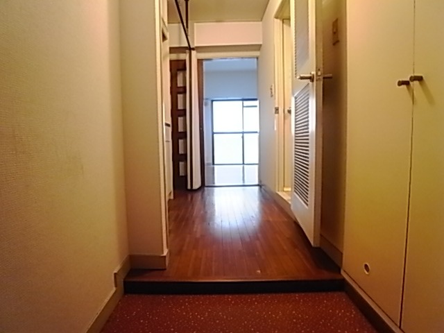 玄関からの景色です。