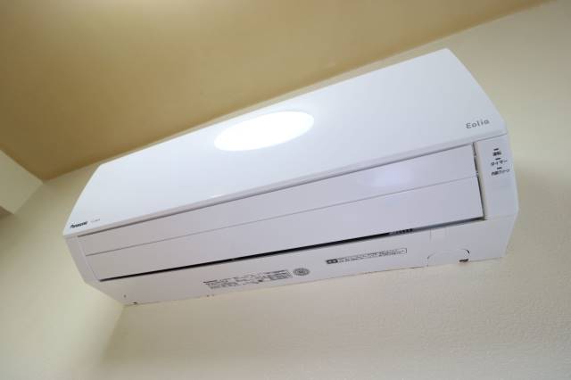 エアコンで1年中快適に過ごせます