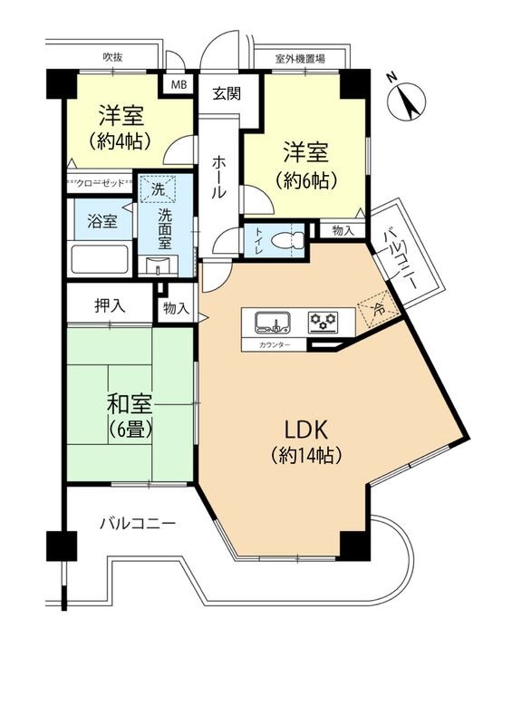 間取り、設備、写真は現状を優先いたします。