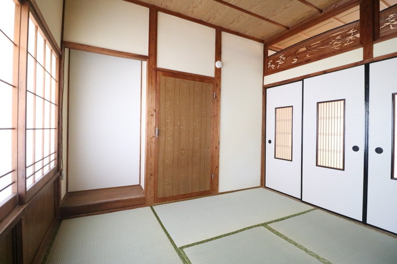 畳の匂いで落ち着きます