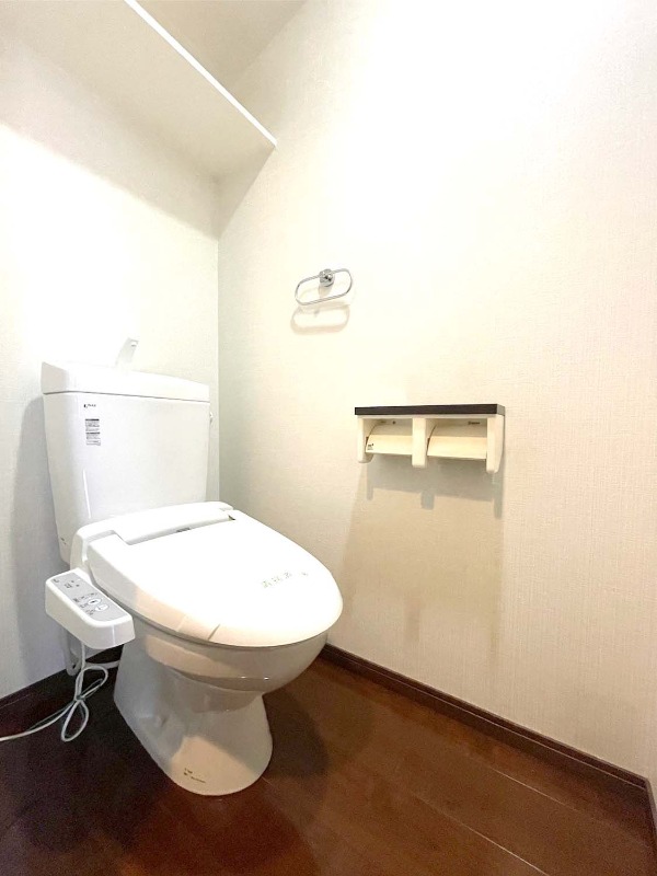 嬉しい温水洗浄便座機能付き