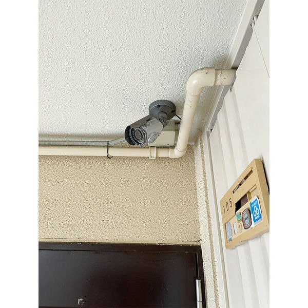 防犯カメラ付き♪