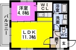 間取りや内装は現状を優先します。