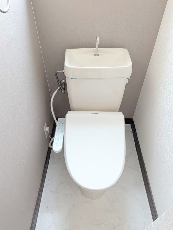清潔なお手洗いですね
