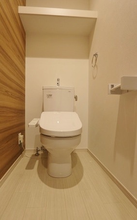 清潔感のあるトイレです