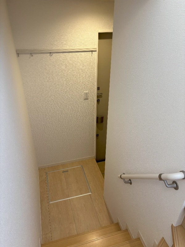 玄関からの眺めです。