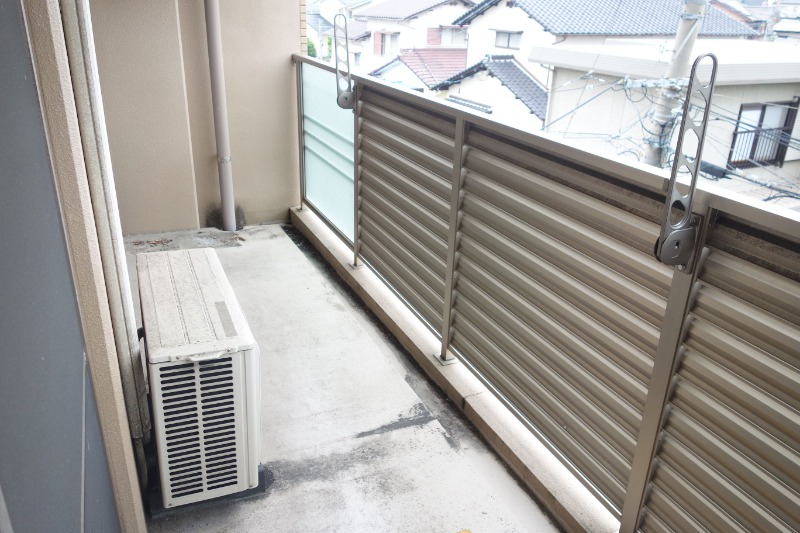 洗濯物はこちらで。