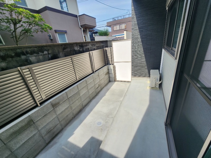専用庭付き。