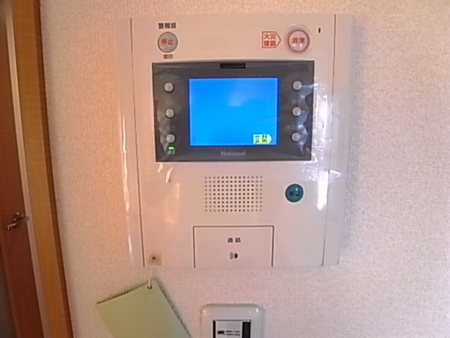 モニター付きで安心。