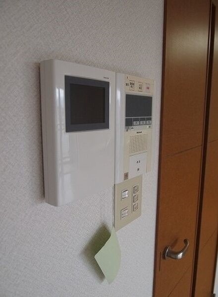 モニター付きで安心。