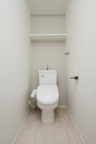 清潔感のあるお手洗いですね