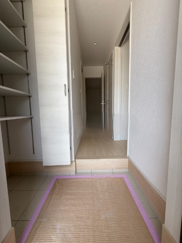 玄関収納もばっちりです