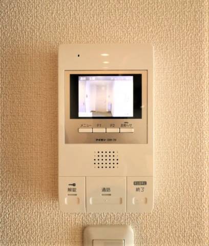 モニターで来客チェック
