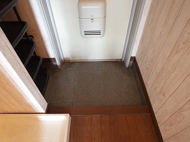玄関はこんな感じです