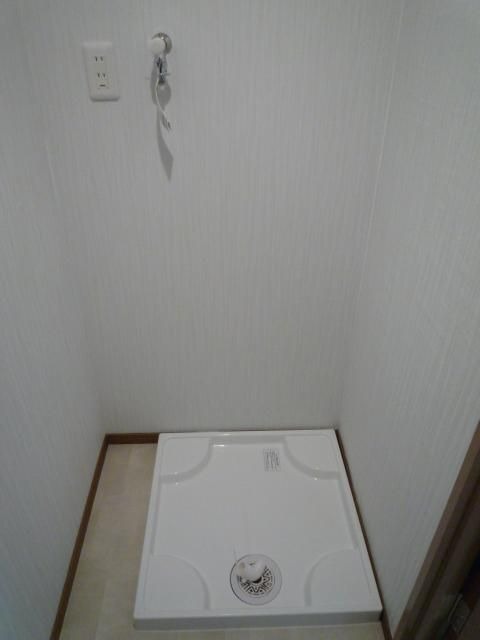 洗濯機も置けます。