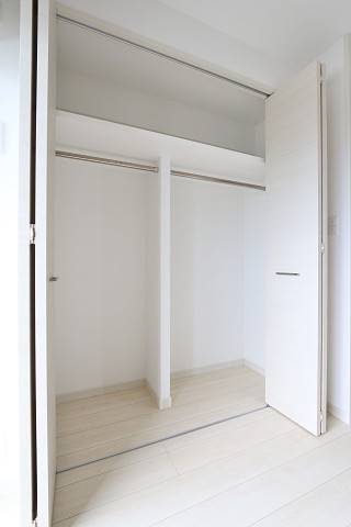大容量のクローゼットです