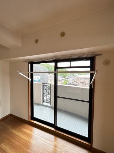 室内物干し付き