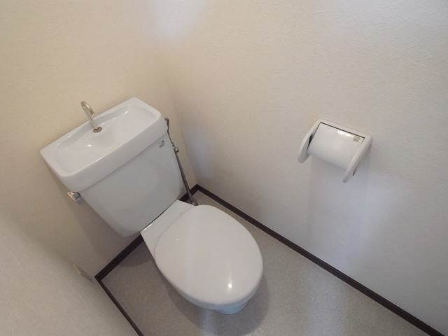 独立のトイレです
