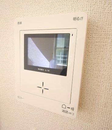 モニター付きで安心。
