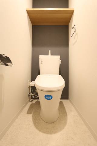 ウォシュレット完備。