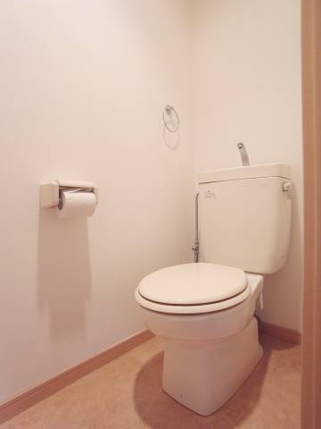 清潔感のあるトイレです