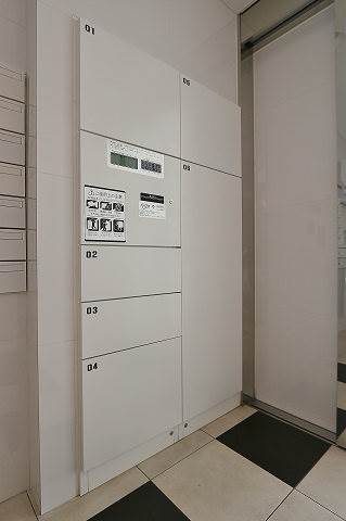 宅配ボックスもあります