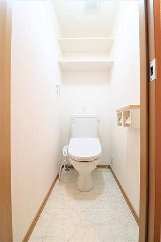 清潔感あるトイレです