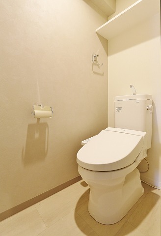 清潔感のあるトイレです