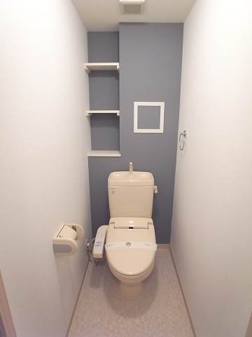 ウォシュレット完備です。