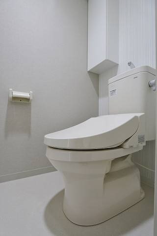 清潔感もあり落ち着くトイレですね