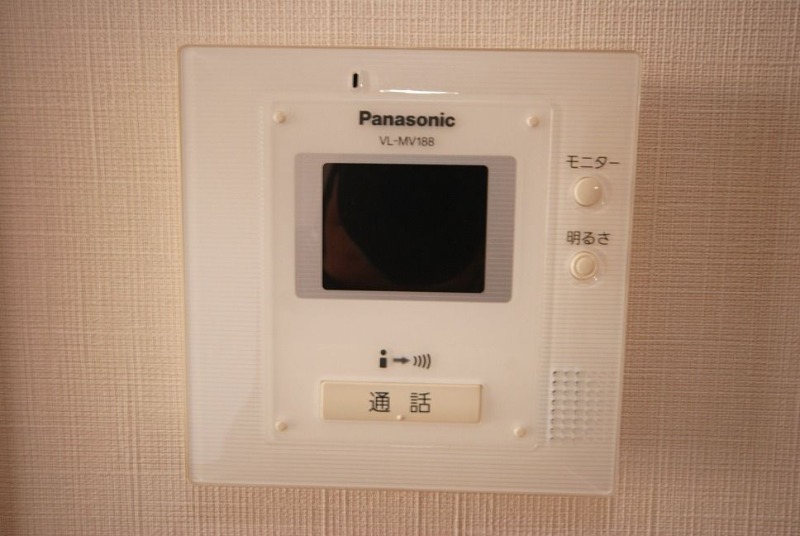 モニター付きで安心。